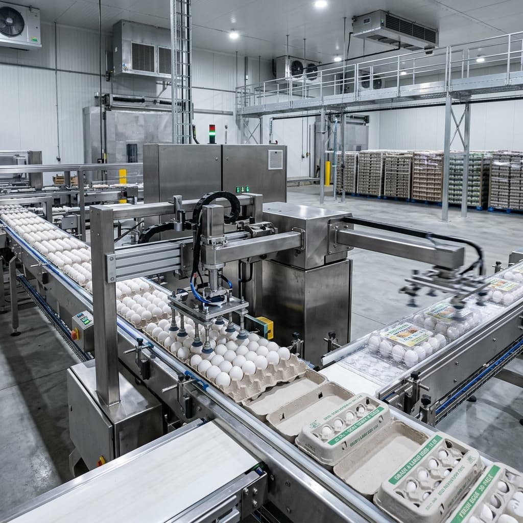 Dakhan Eggs Processing and Packaging